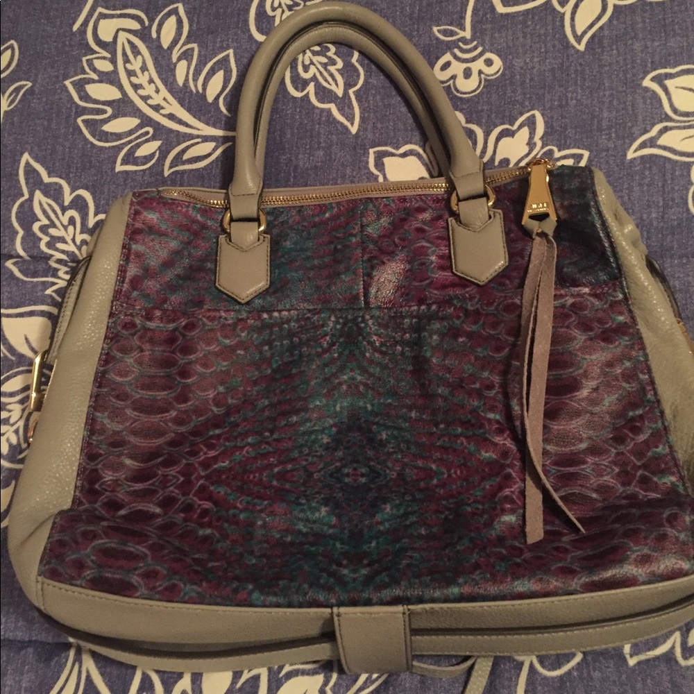 NWOT Aimee Kestenberg Leather Satchel - Picture 4 of 8